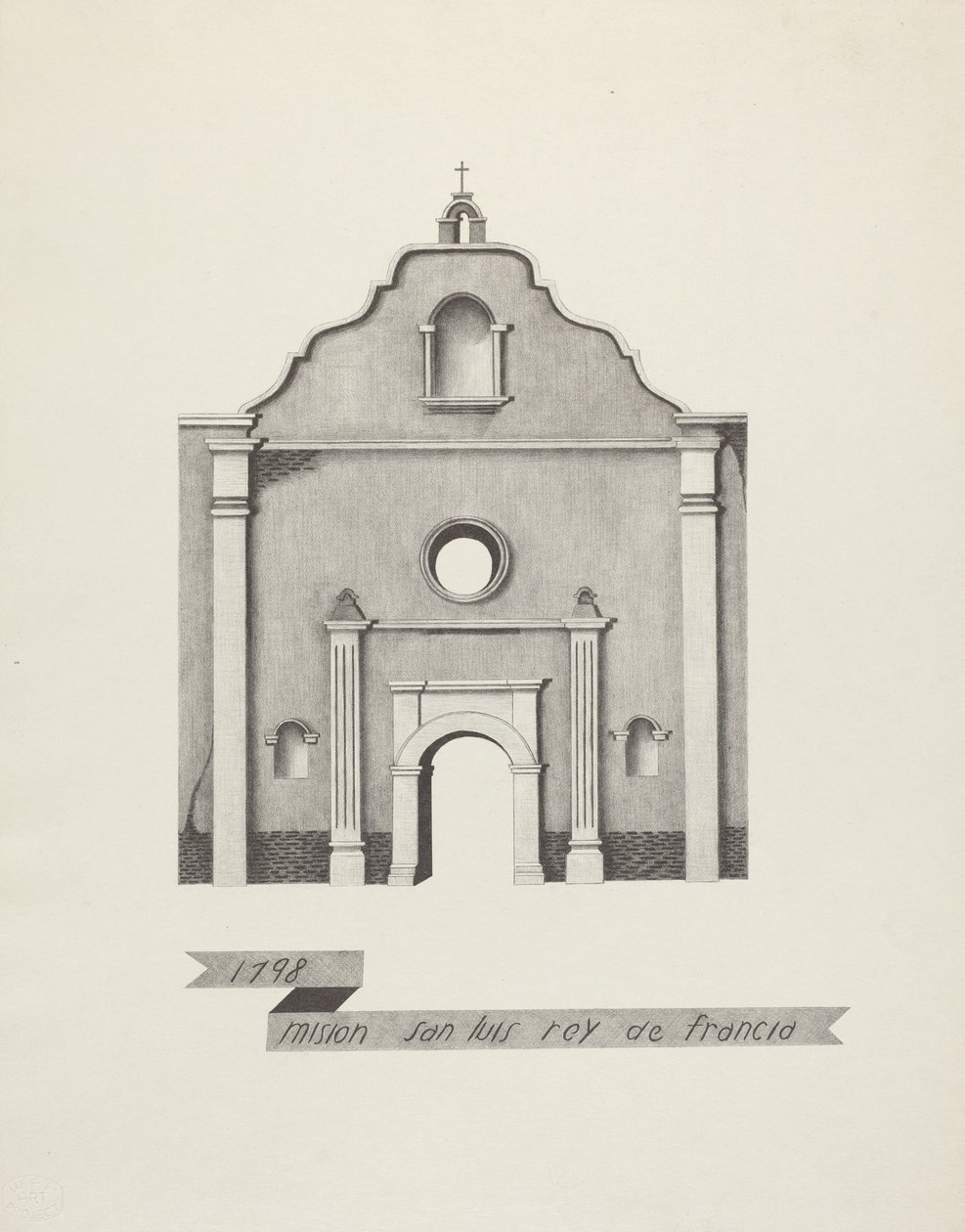 Mision San Luis Rey de Francia von James Jones