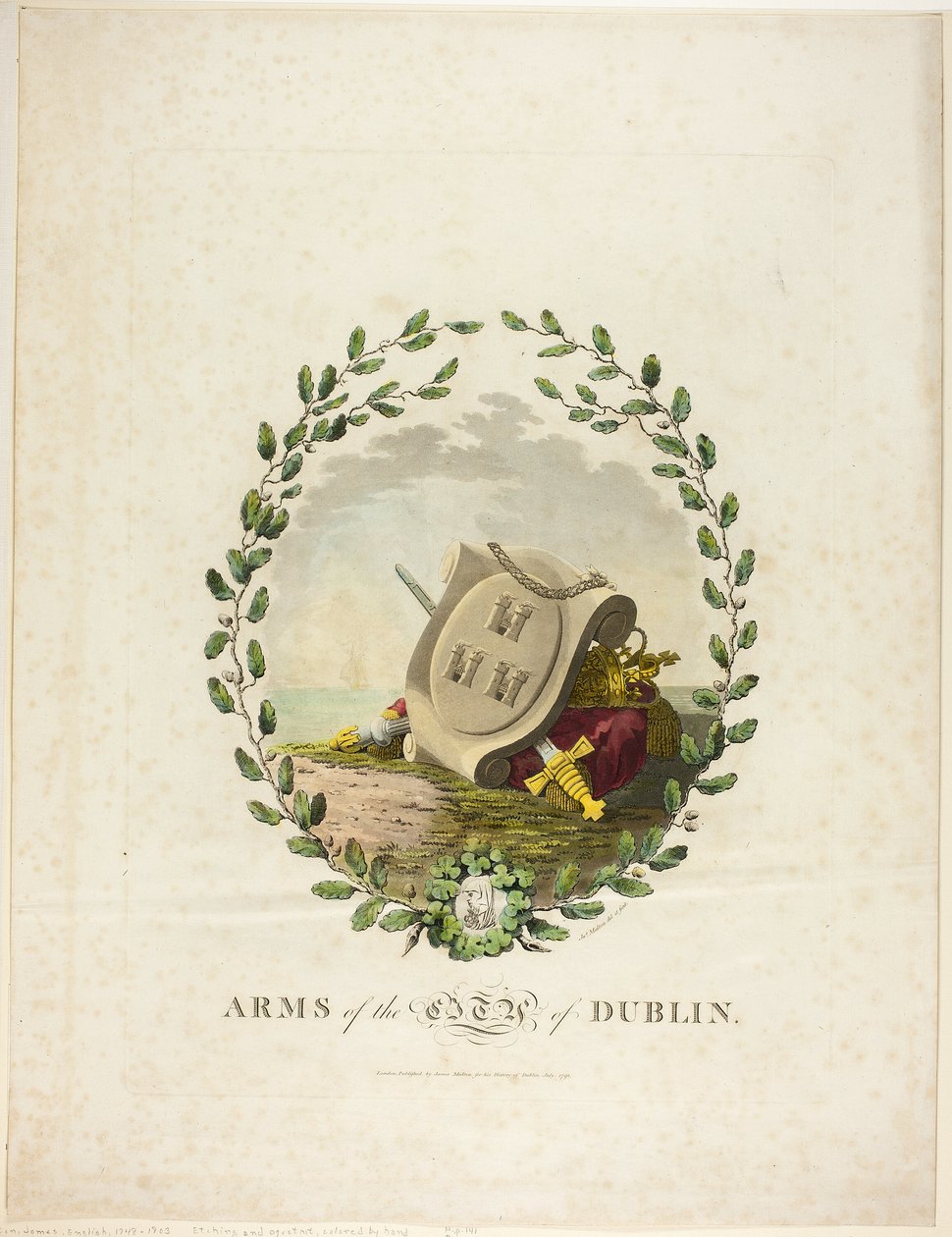 Dublin von James Malton