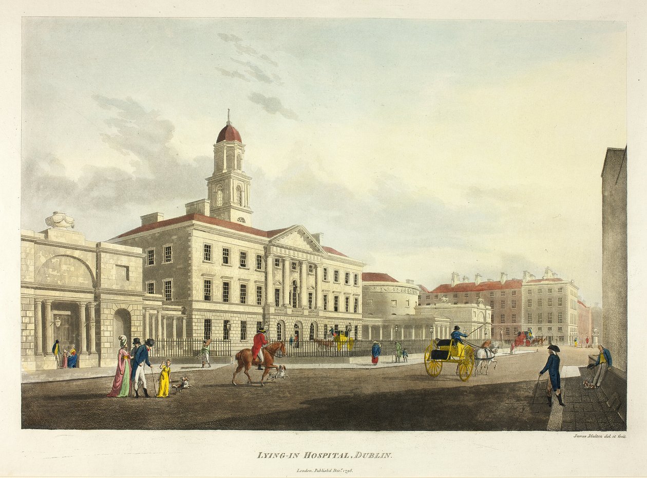 Entbindungsanstalt - Dublin von James Malton