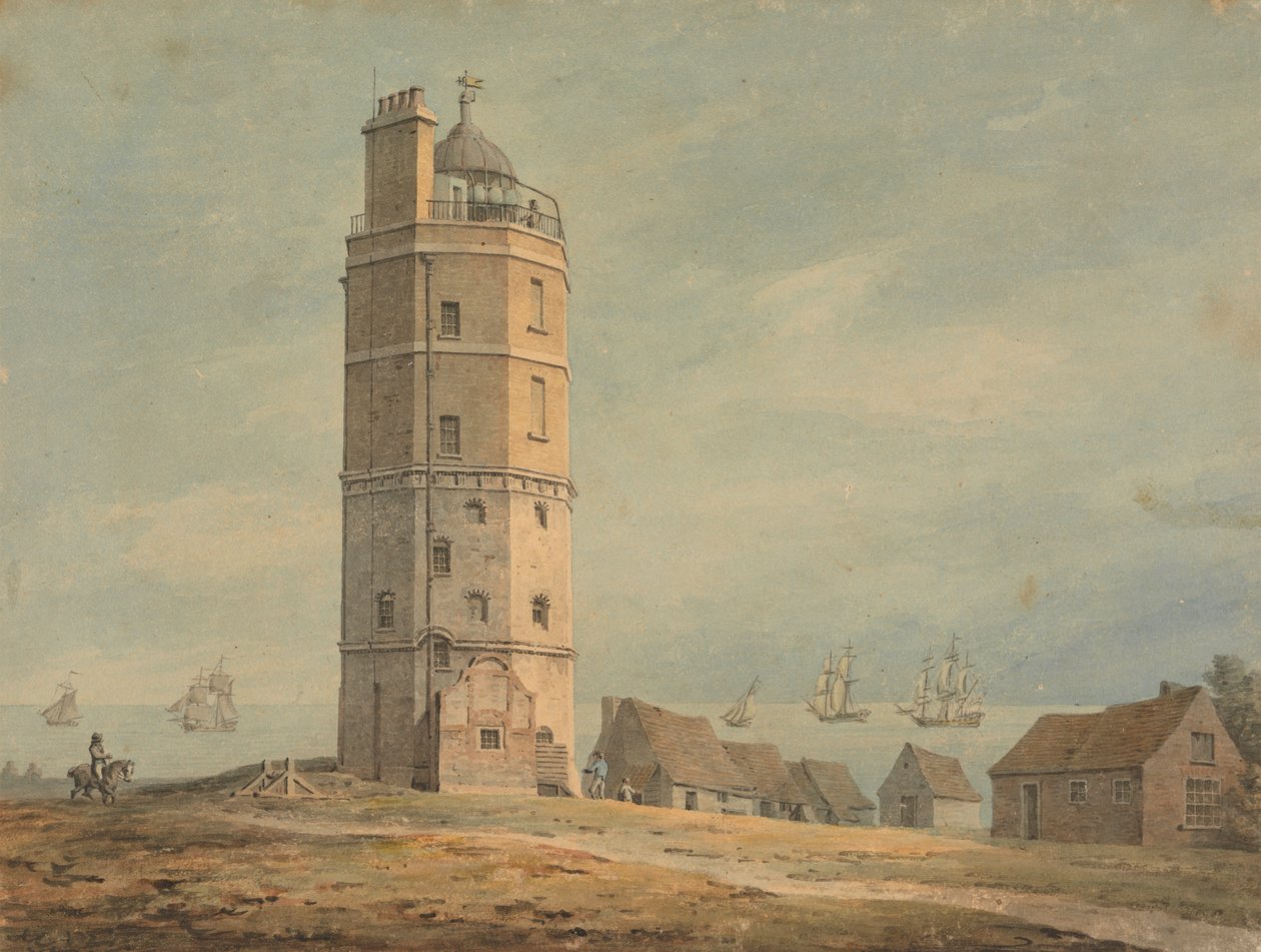 Der Leuchtturm von North Foreland, Kent von James Malton