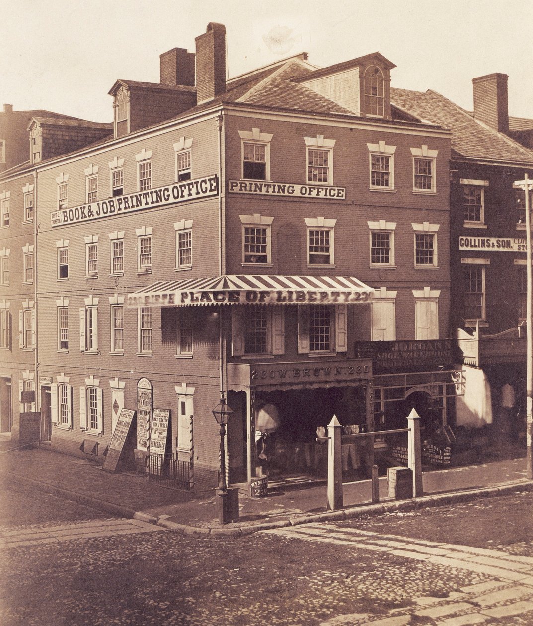 Jeffersons Haus, Philadelphia von James McClees
