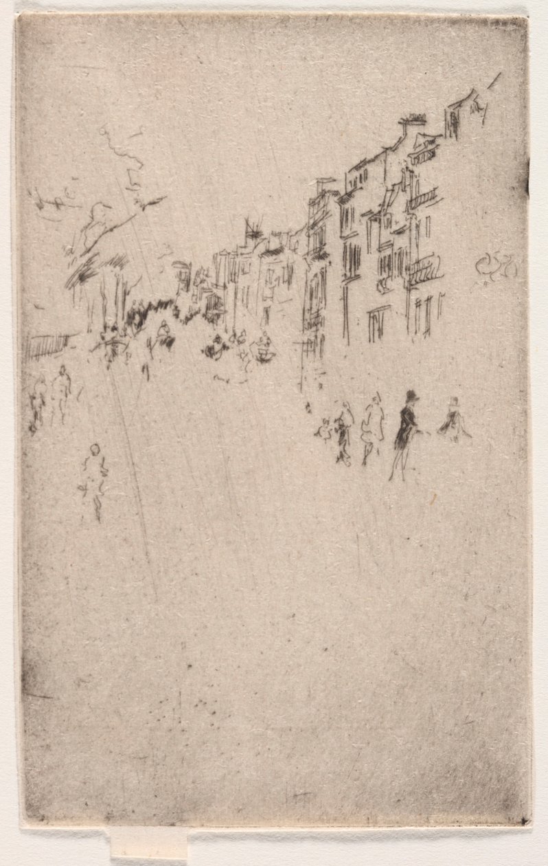 Ein Fragment von Piccadilly von James McNeill Whistler