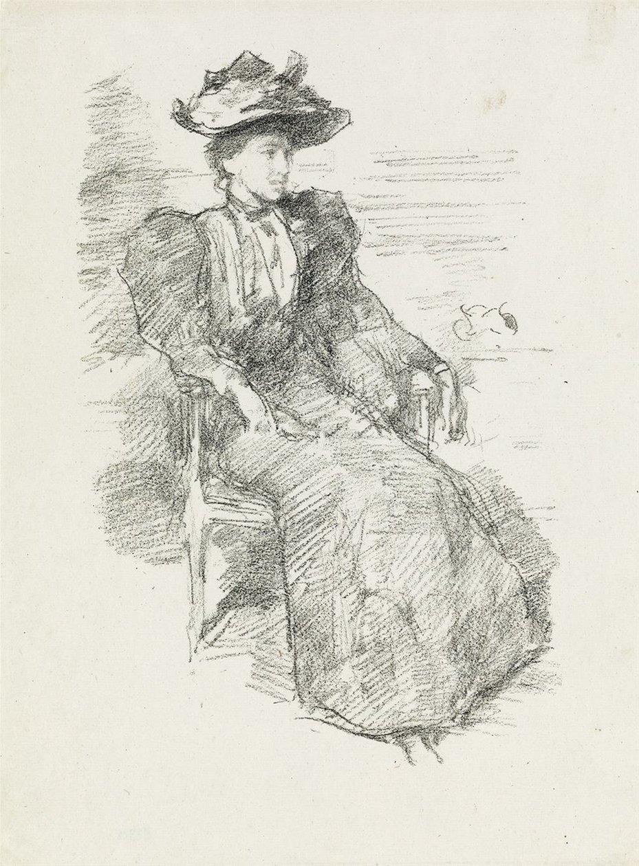 Ein Porträt: Mildred Howells von James Abbott McNeill Whistler