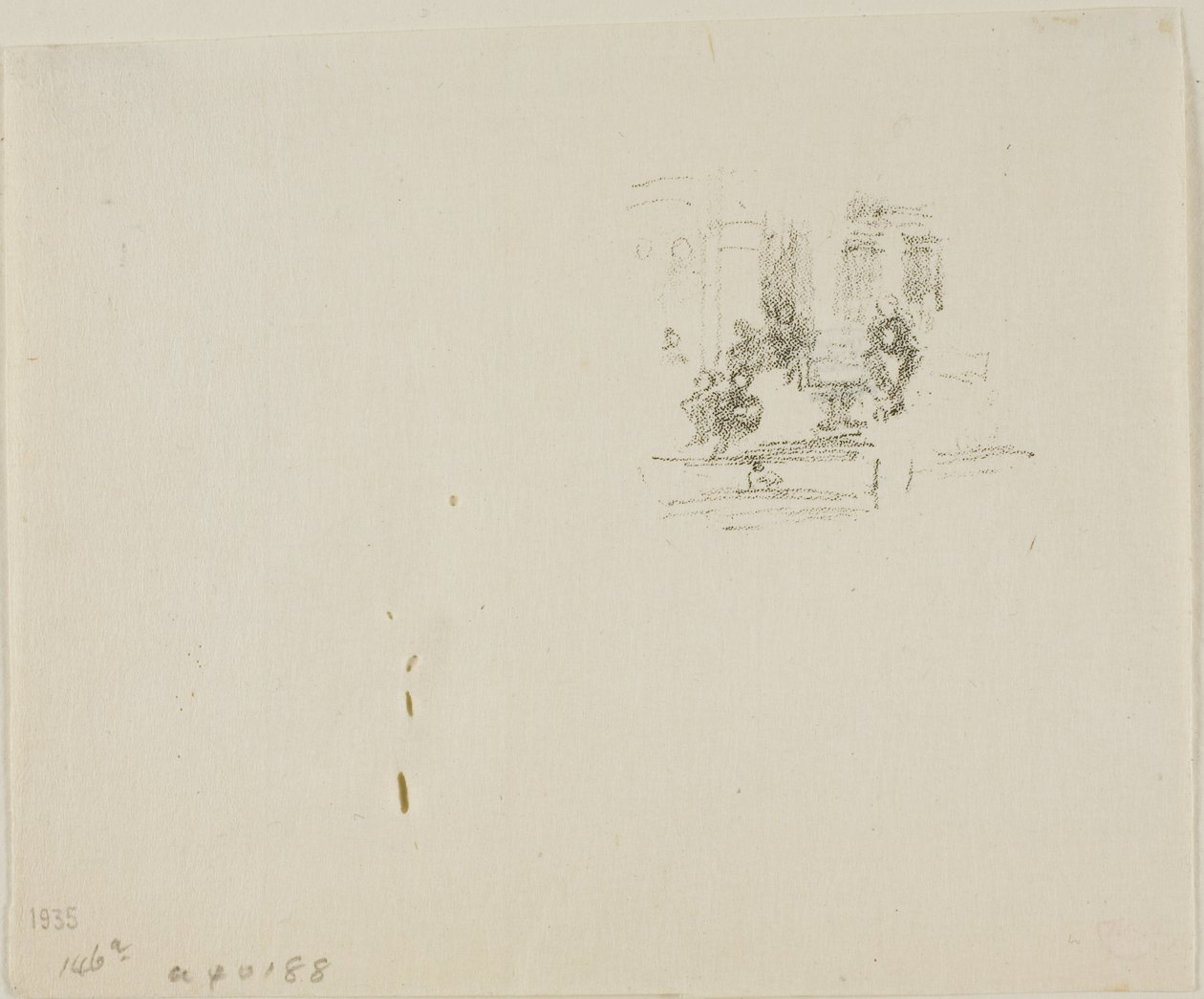 Ein Innenraum von James Abbott McNeill Whistler