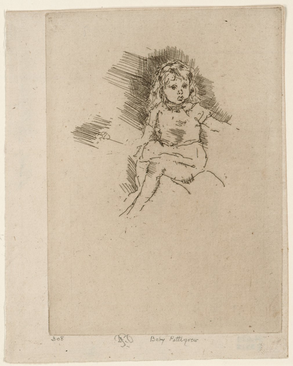 Baby Pettigrew von James Abbott McNeill Whistler
