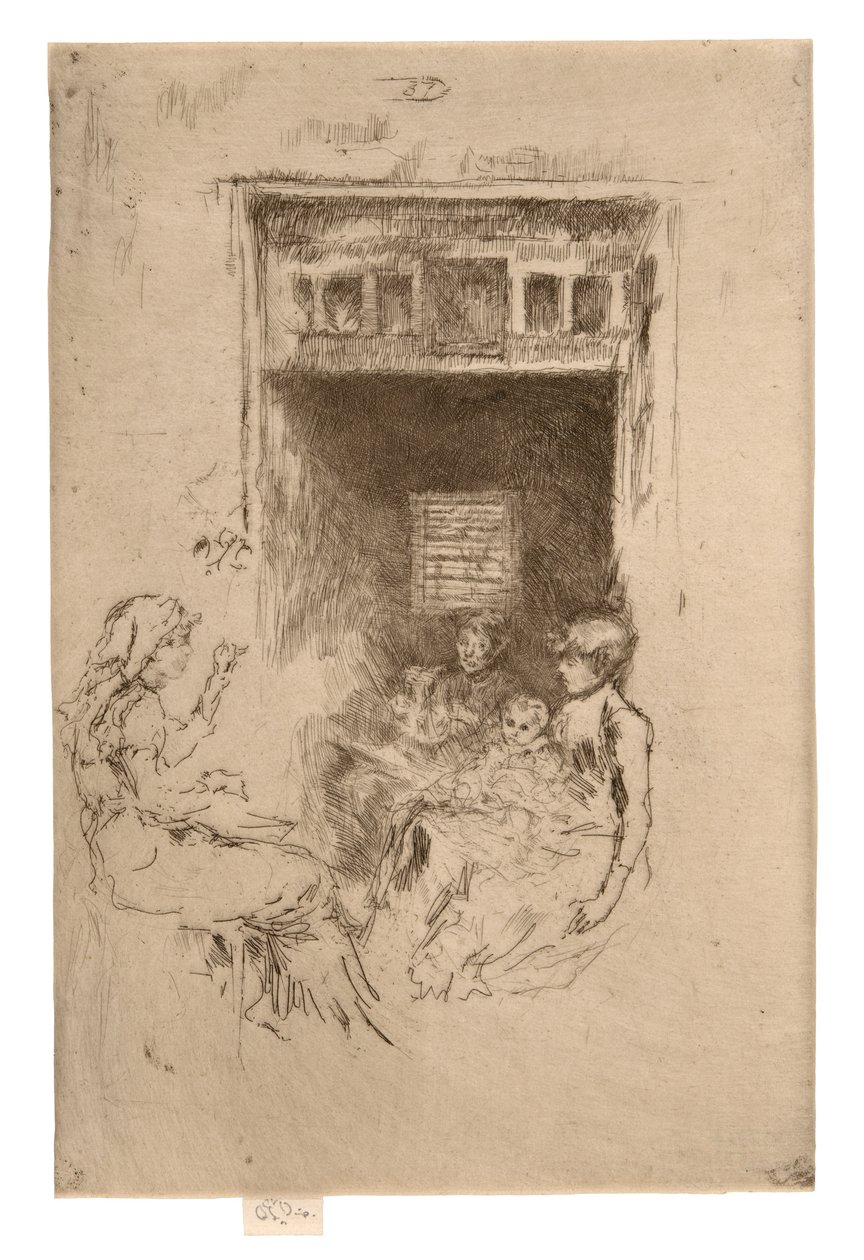 Perlenfädler von James McNeill Whistler