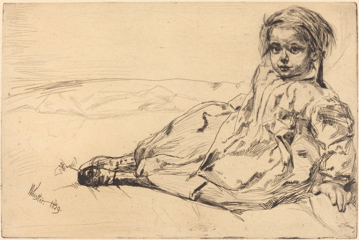 Bibi Valentin von James Abbott McNeill Whistler