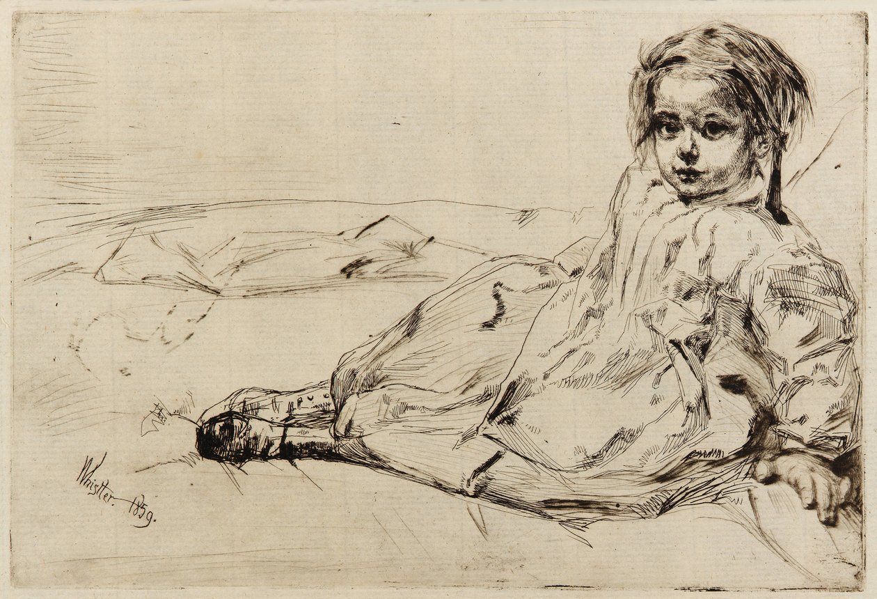 Bibi Valentin von James Abbott McNeill Whistler