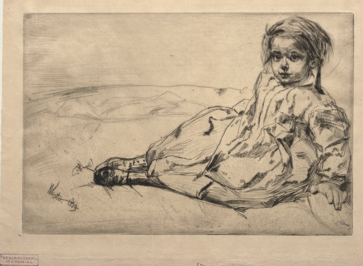 Bibi Valentin von James Abbott McNeill Whistler