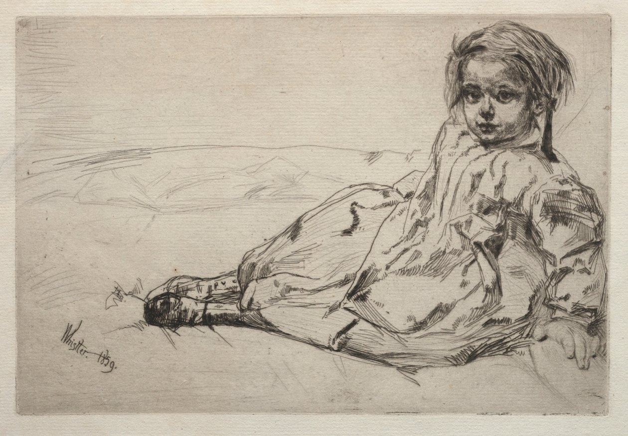 Bibi Valentin von James McNeill Whistler