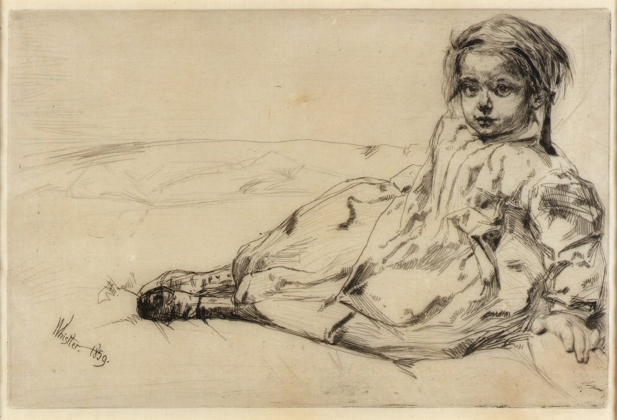 Bibi Valentin von James McNeill Whistler