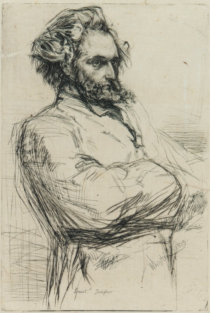 C.L. Drouet, Bildhauer von James Abbott McNeill Whistler