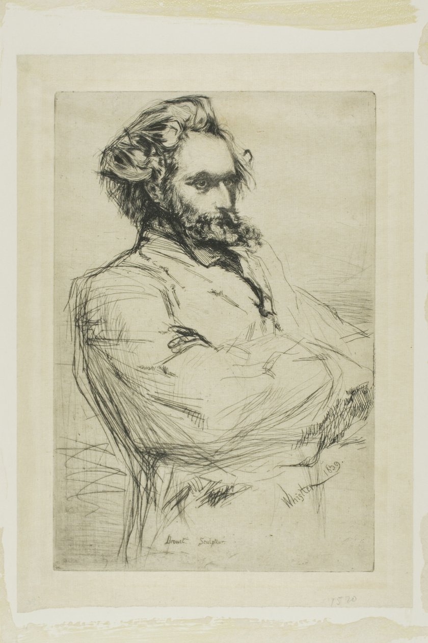 C. L. Drouet, Bildhauer von James McNeill Whistler