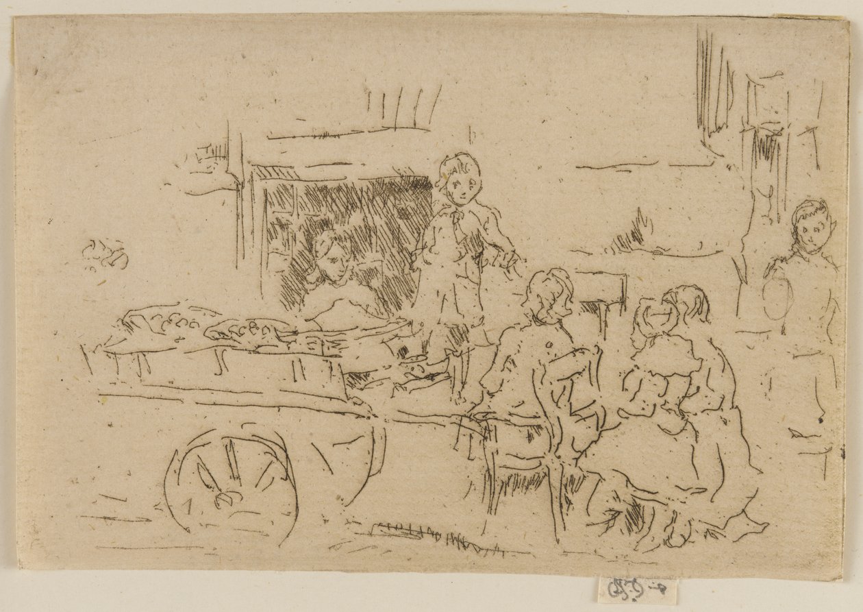 Kinderfruchtkarren von James Abbott McNeill Whistler