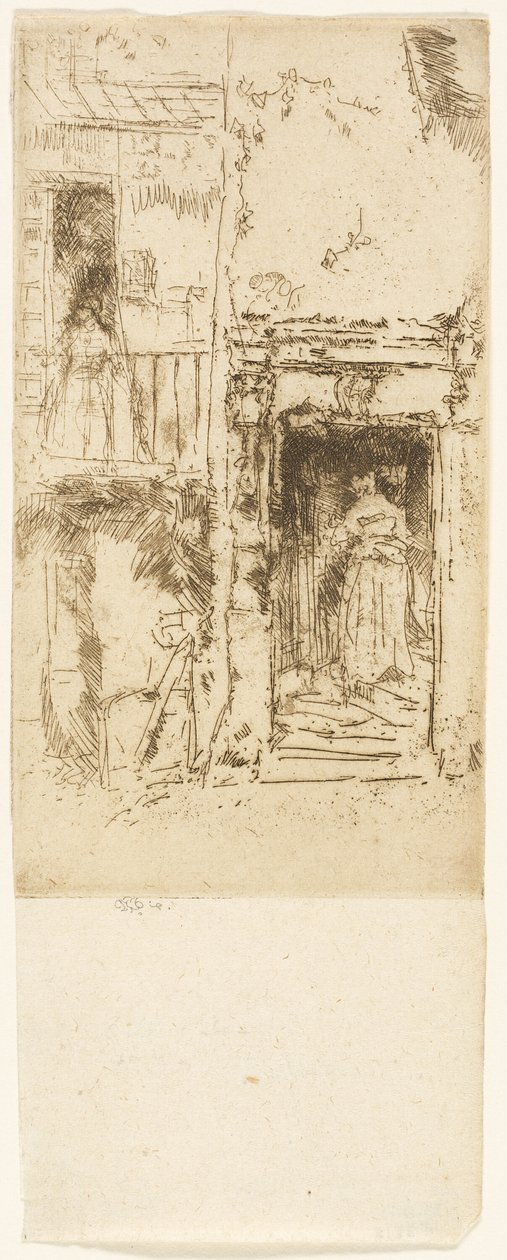 Türöffnung, Ställe - Loches von James Abbott McNeill Whistler