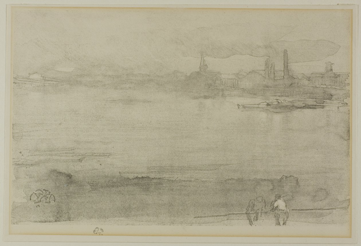 Früher Morgen von James Abbott McNeill Whistler