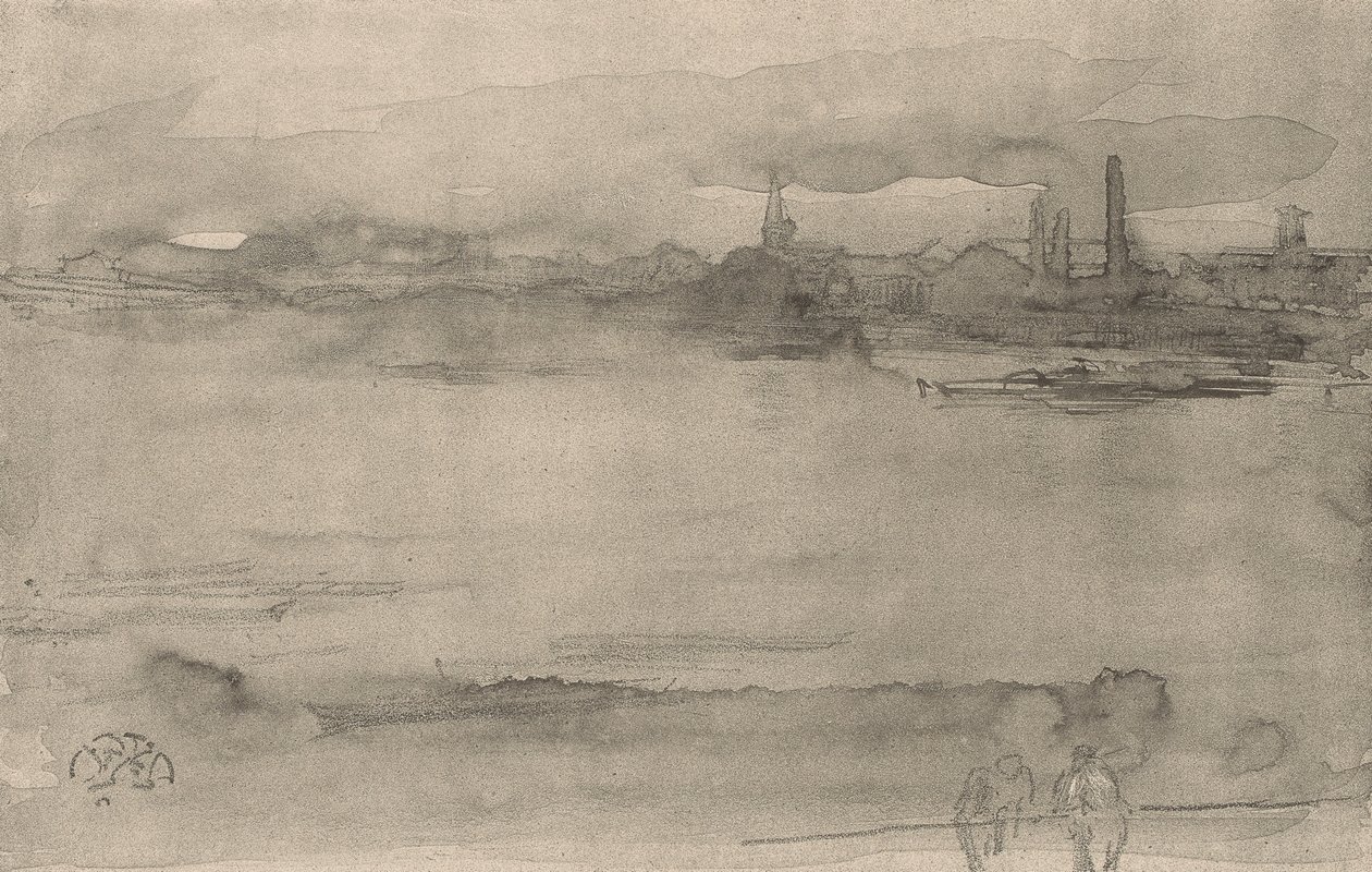 Früher Morgen von James Abbott McNeill Whistler