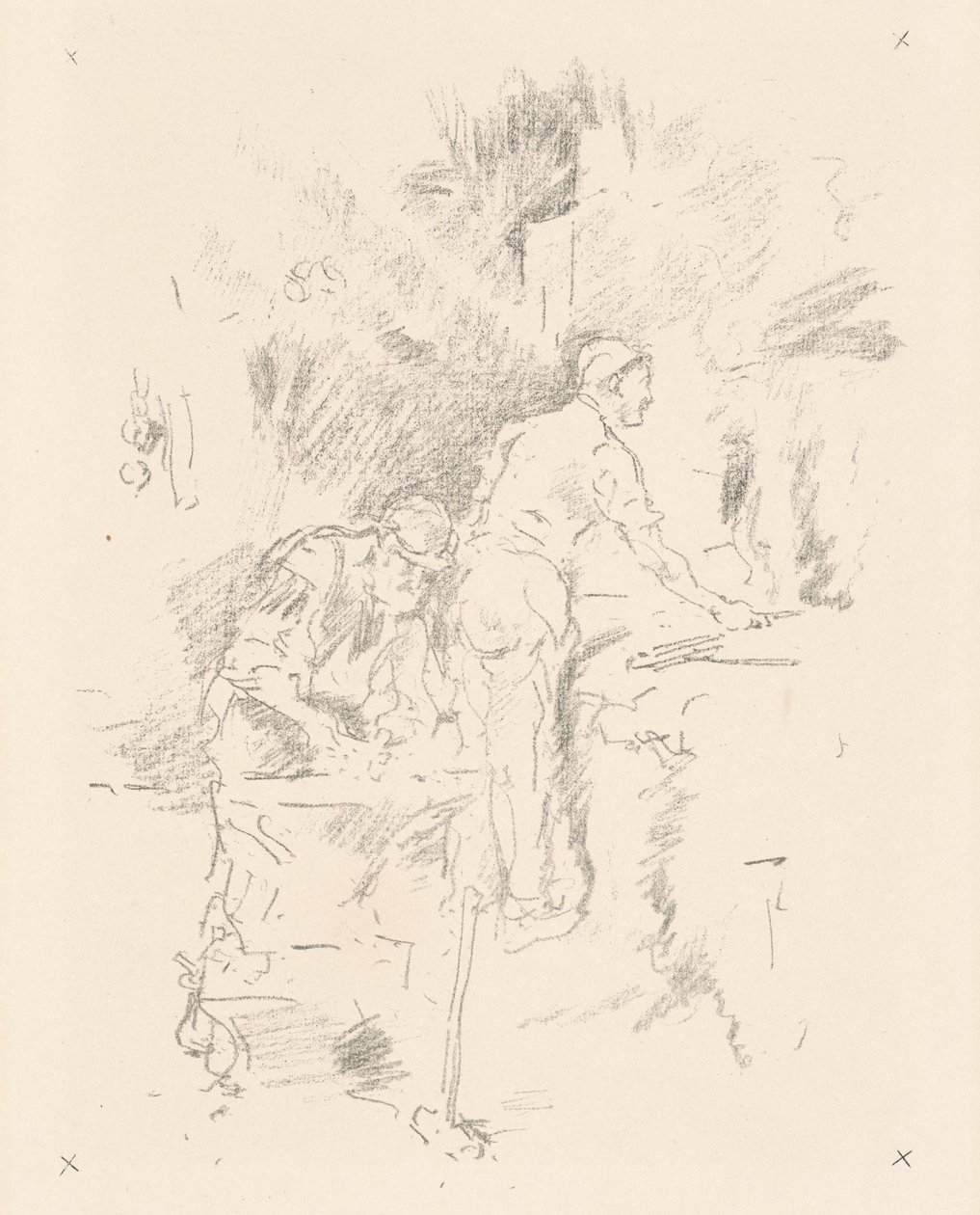 Vater und Sohn von James Abbott McNeill Whistler