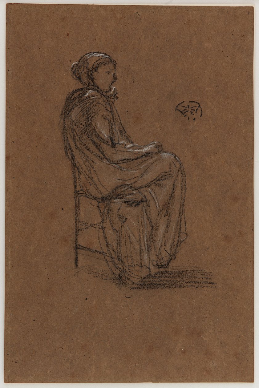 Weibliche Figur, sitzend von James Abbott McNeill Whistler