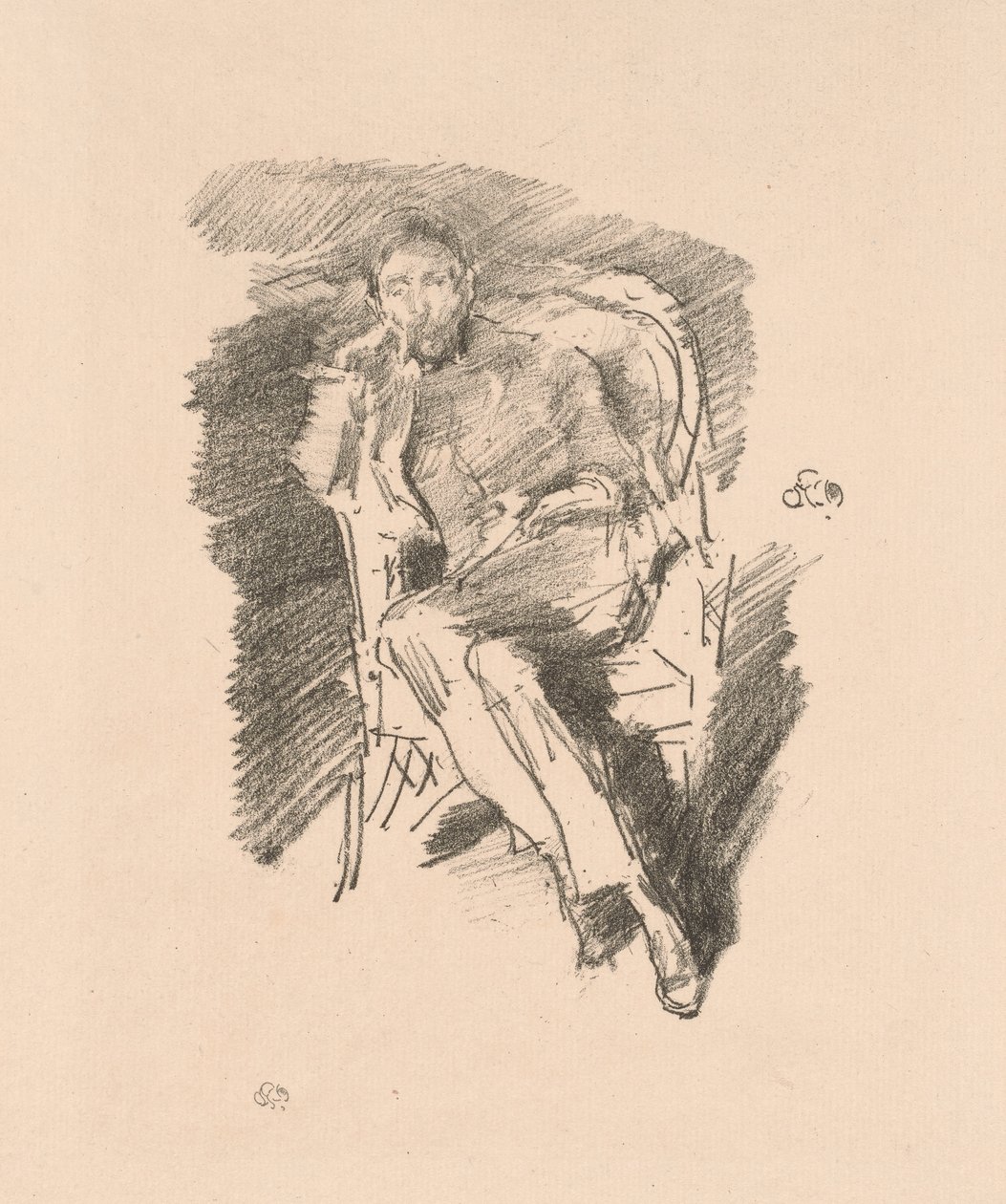 Feuerlicht: Joseph Pennell, Nr. 2 von James McNeill Whistler