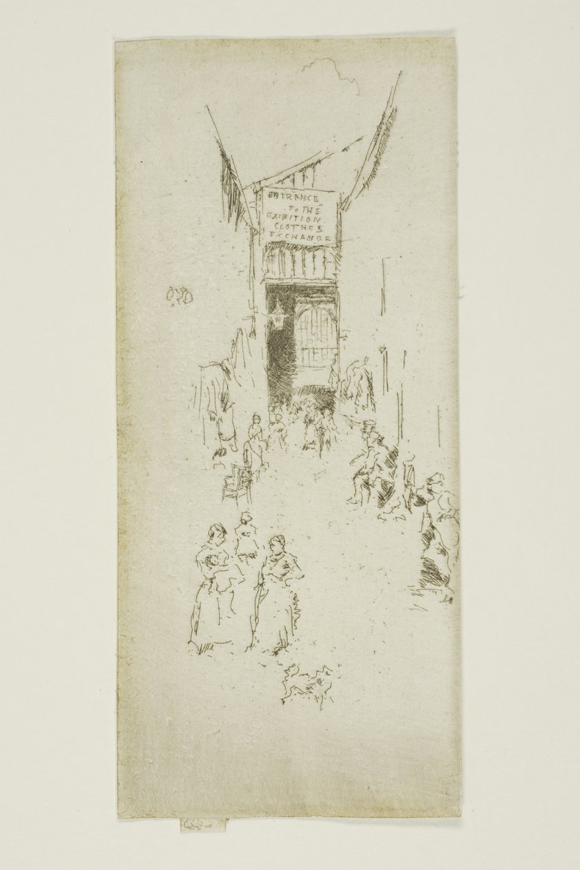 Fleur-de-lys Passage von James Abbott McNeill Whistler