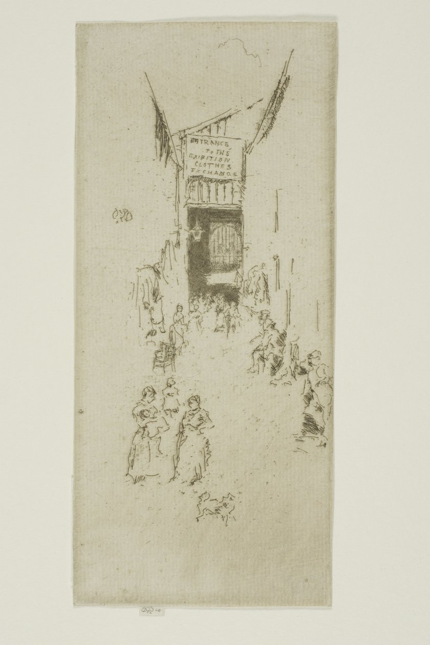 Fleur-de-lys Passage von James Abbott McNeill Whistler