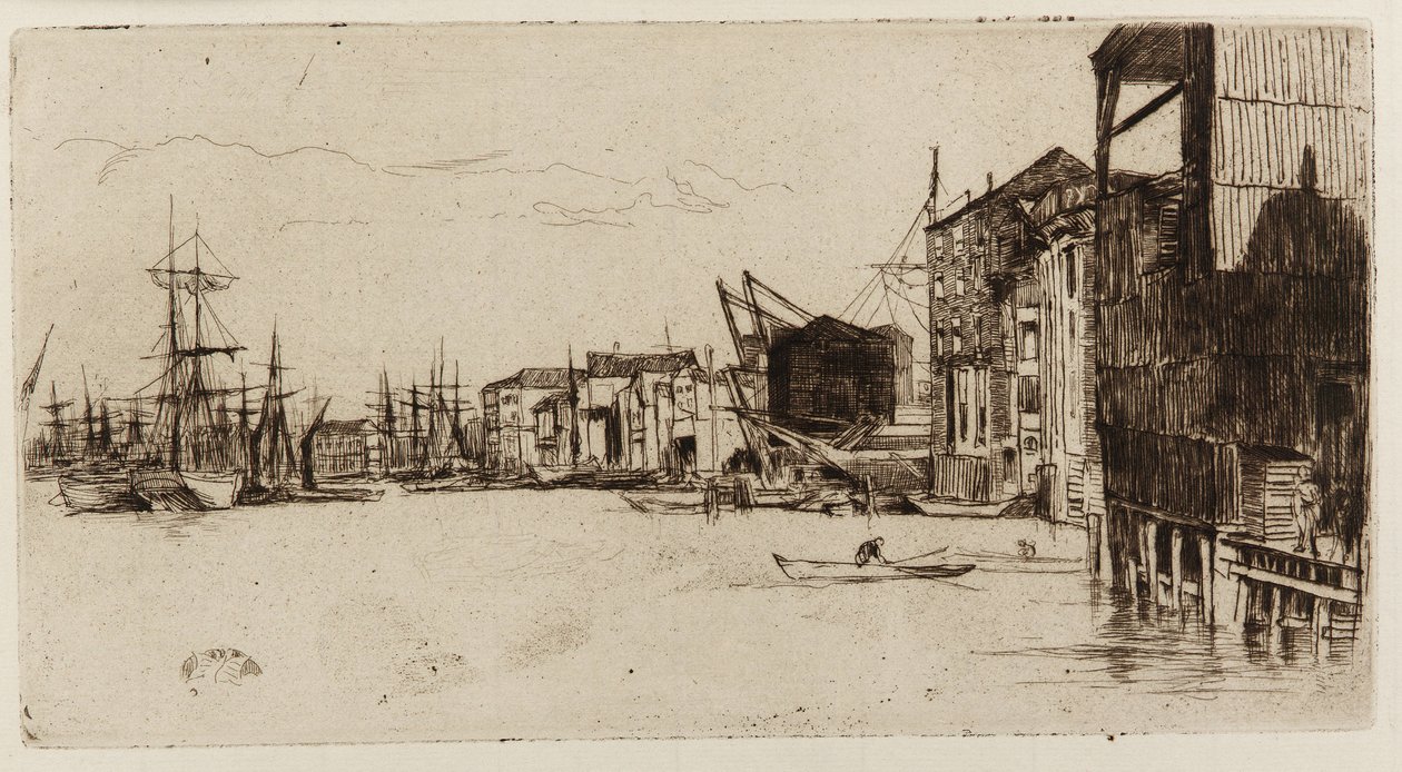 Freihandel Kai von James Abbott McNeill Whistler