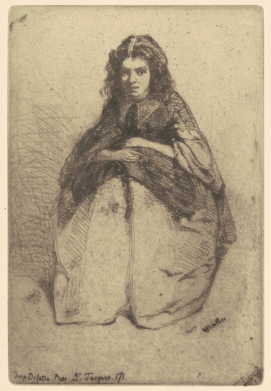Fumette von James Abbott McNeill Whistler