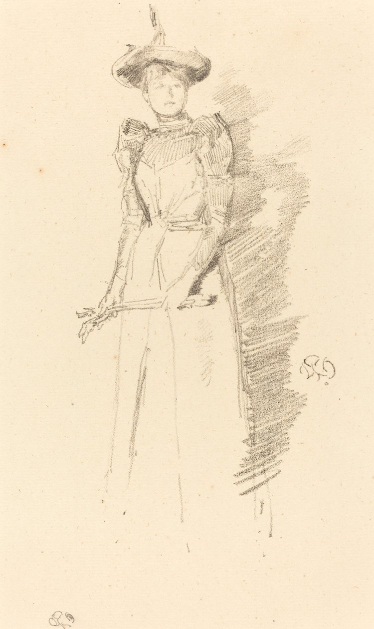 Wildlederhandschuhe von James Abbott McNeill Whistler