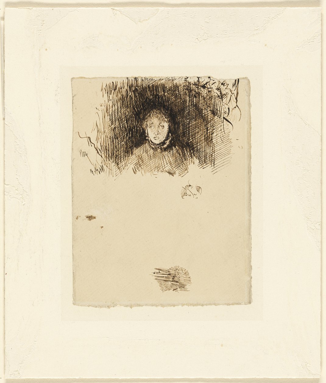 Kopf eines Mädchens von James McNeill Whistler