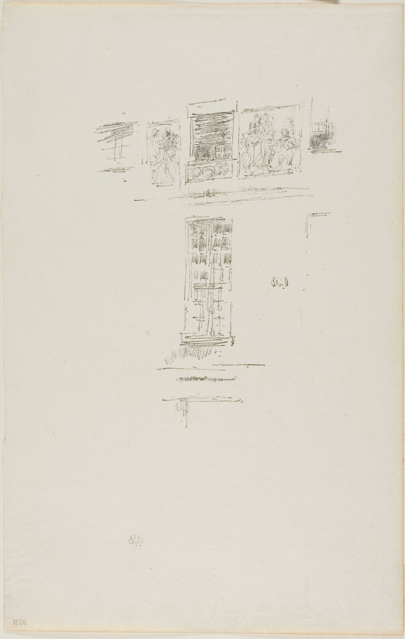 Hôtel Colbert, Fenster von James Abbott McNeill Whistler