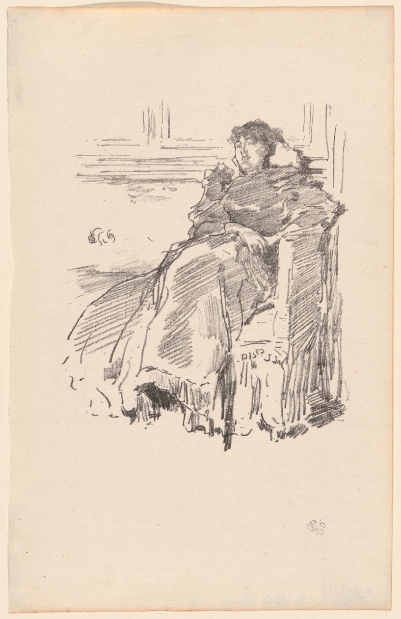 Das Rote Kleid von James Abbott McNeill Whistler