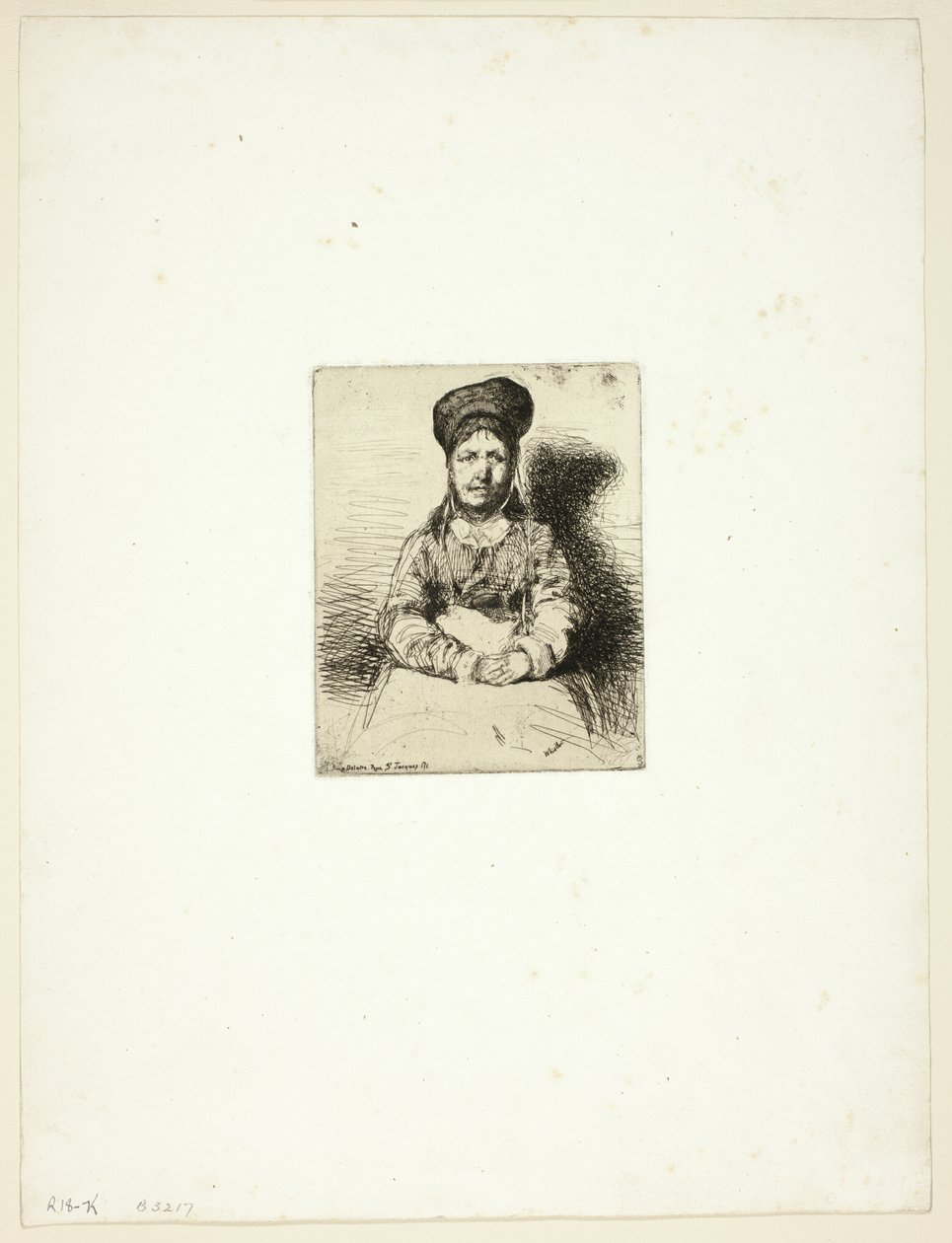 Die Zinnarbeiterin von James Abbott McNeill Whistler