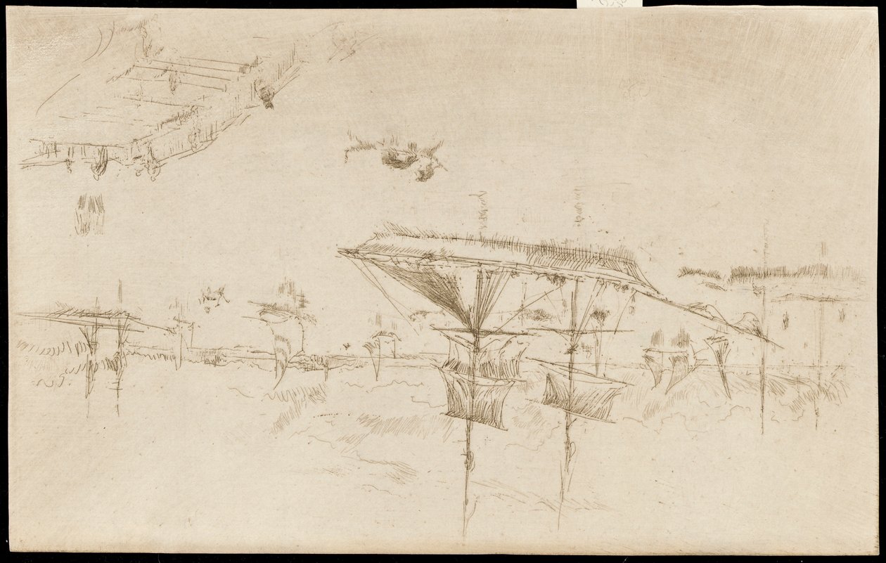 Lagune am Mittag von James Abbott McNeill Whistler