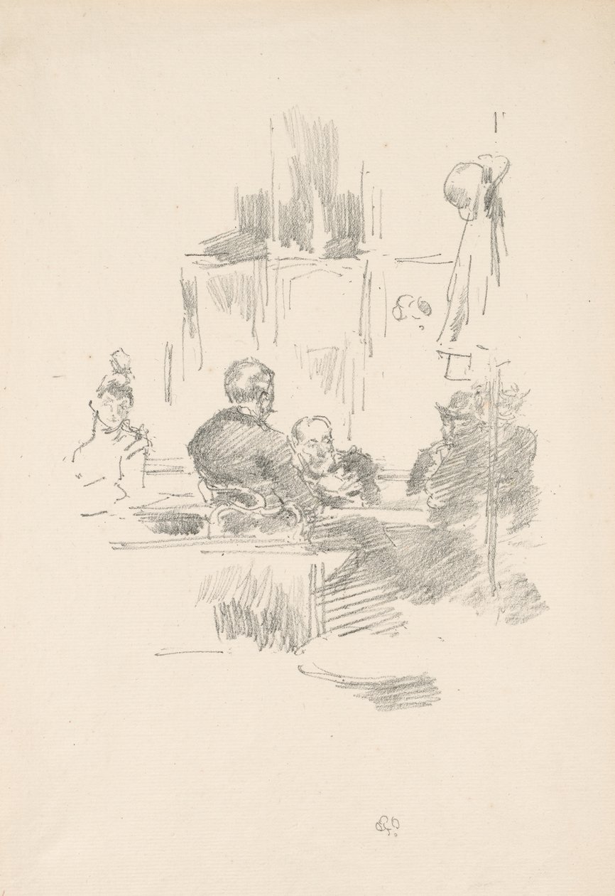 Spätes Piquet von James Abbott McNeill Whistler