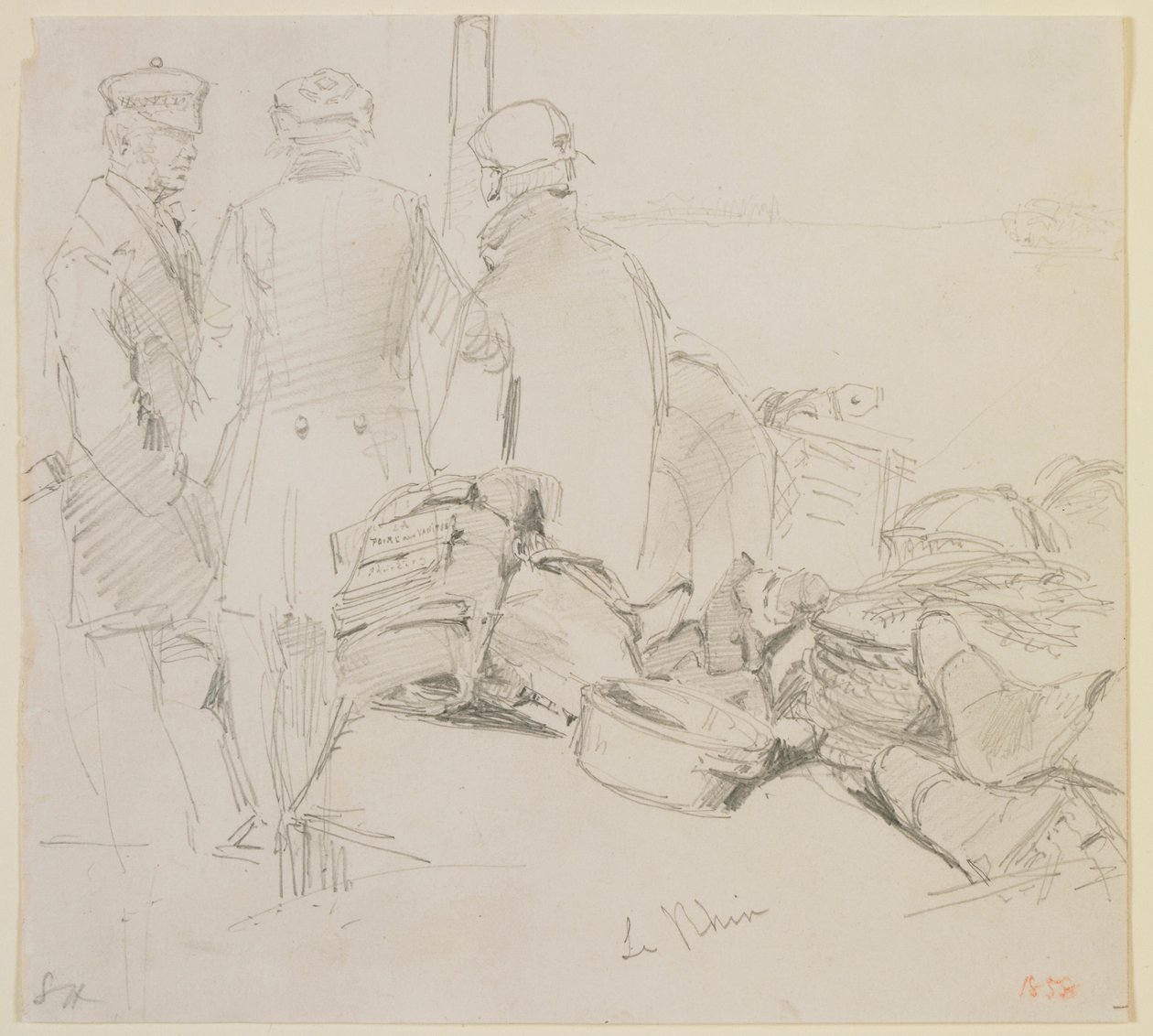 Der Rhein von James Abbott McNeill Whistler