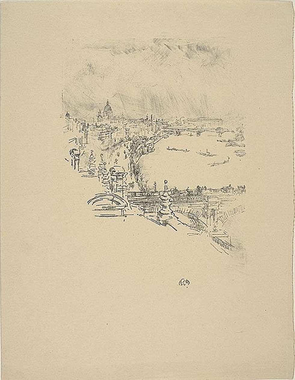 Klein-London von James Abbott McNeill Whistler