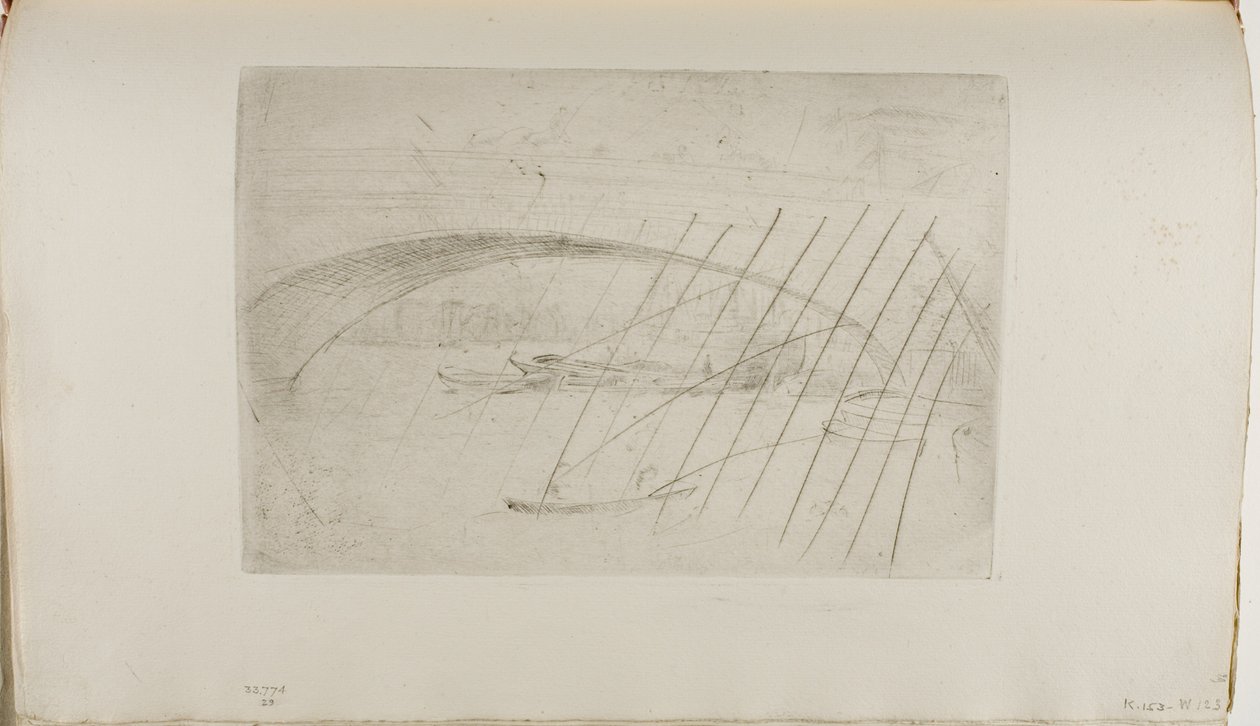 London Bridge von James Abbott McNeill Whistler