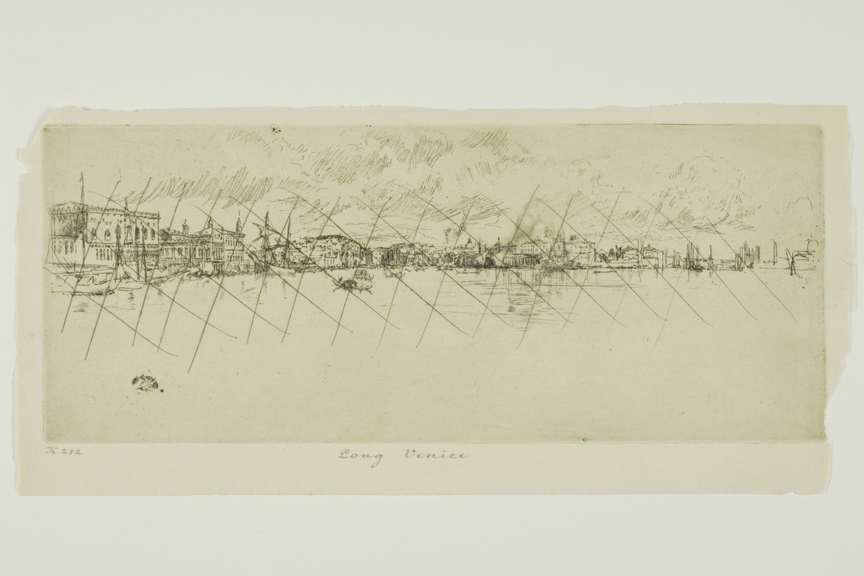 Langes Venedig von James Abbott McNeill Whistler