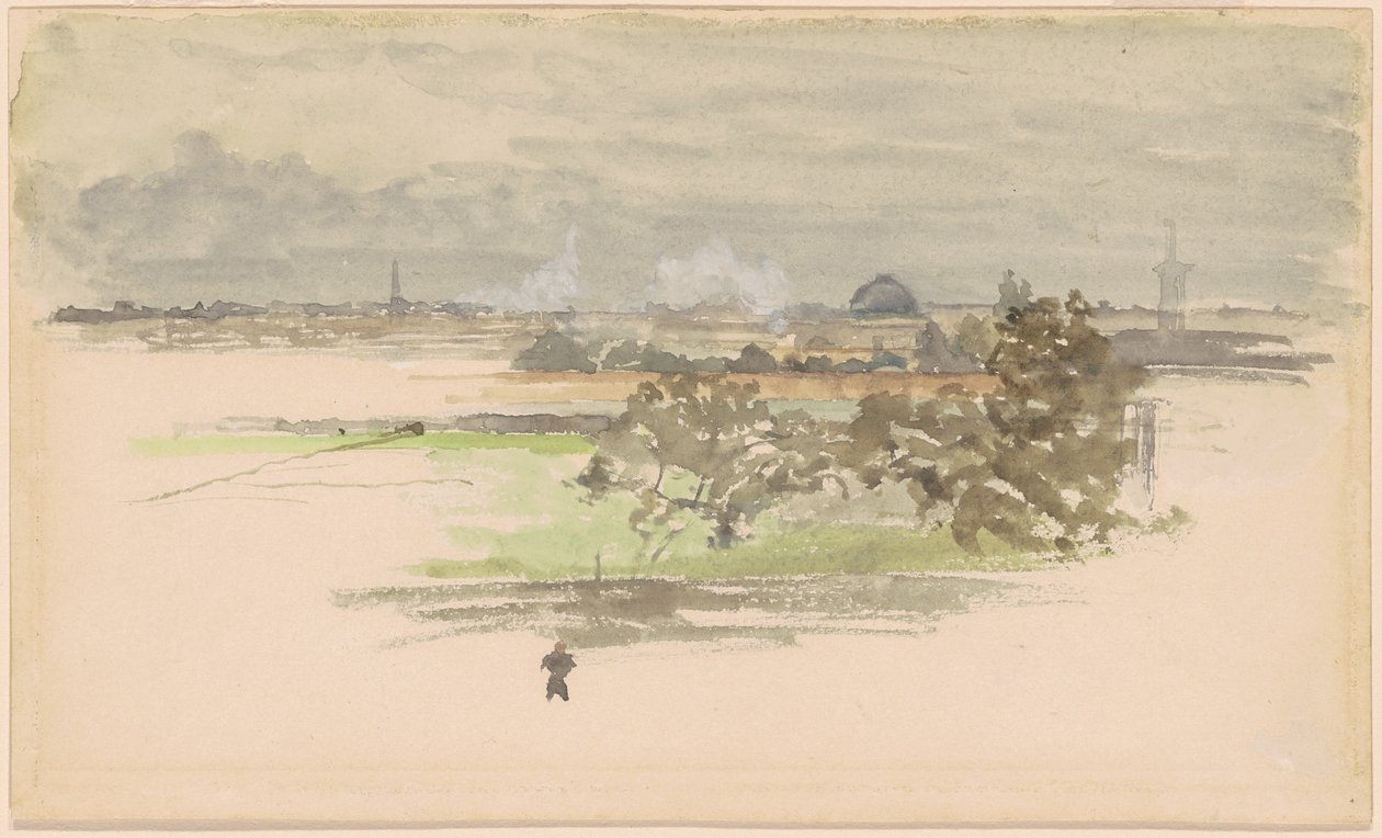Sumpf in Zeeland von James Abbott McNeill Whistler