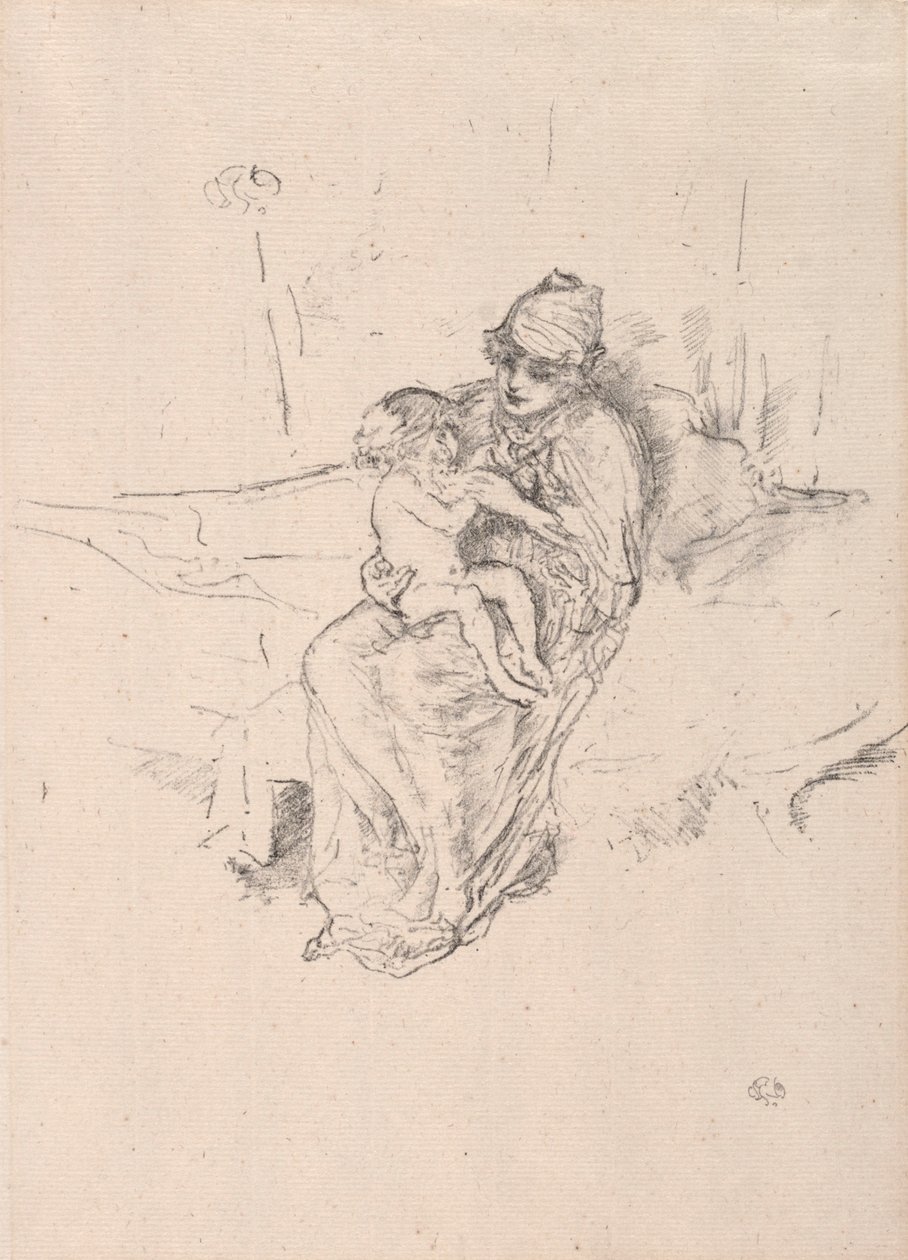 Mutter und Kind, Nr. 1 von James McNeill Whistler