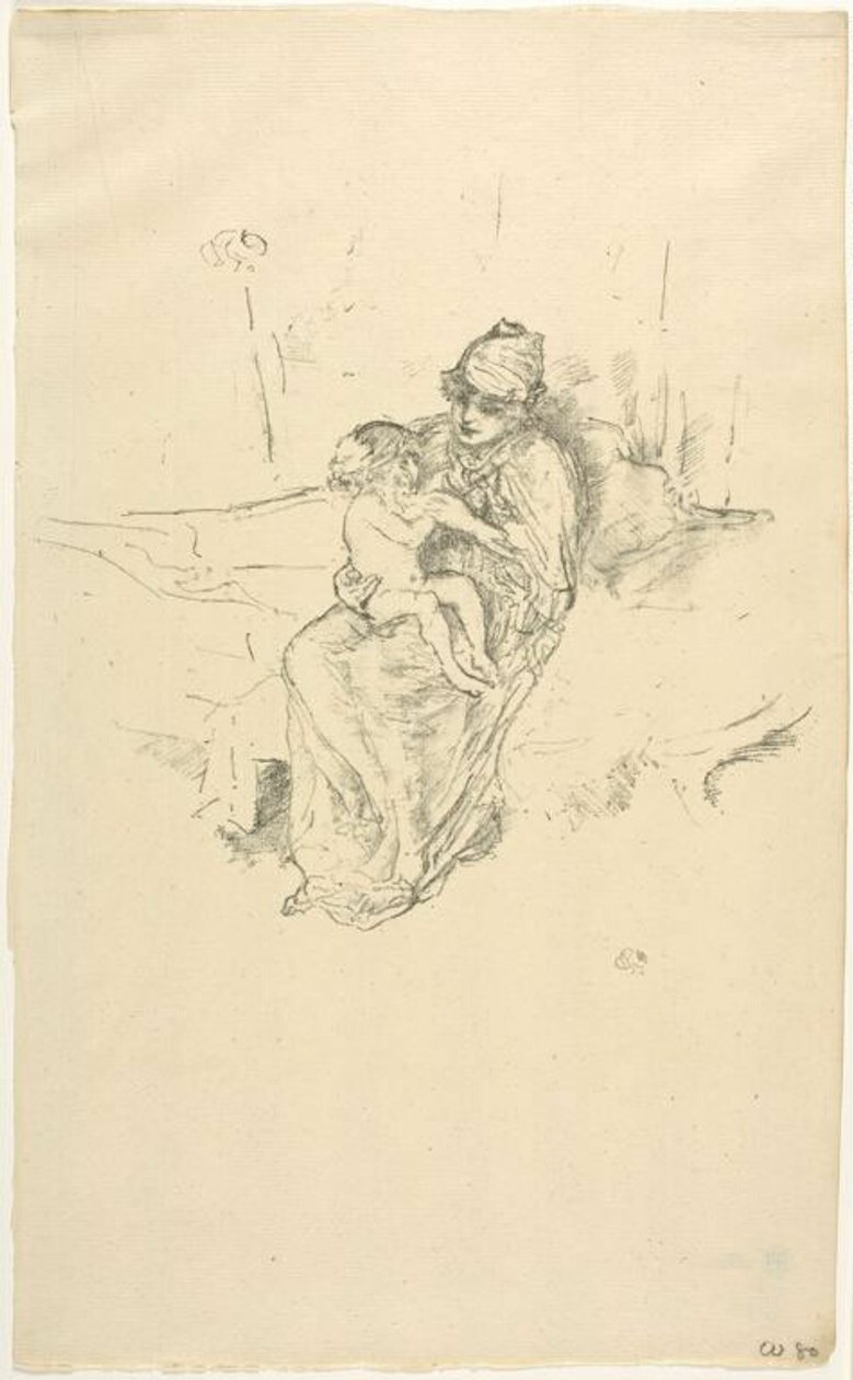 Mutter und Kind Nr. 1 von James McNeill Whistler