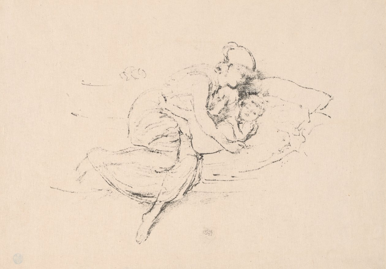 Mutter und Kind, Nr. 3 von James McNeill Whistler