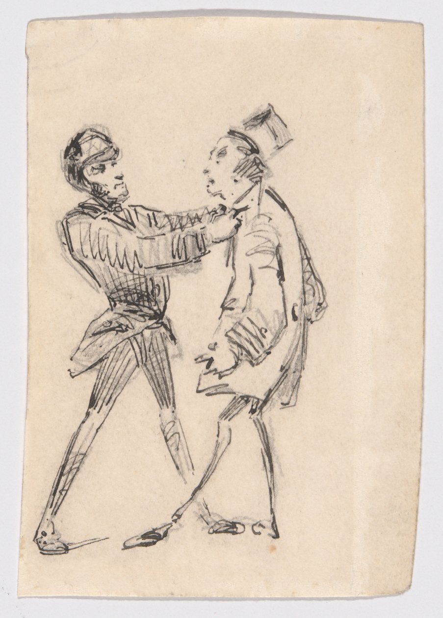 Polizist und Bürger von James Abbott McNeill Whistler