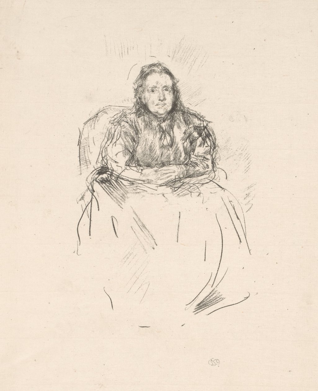 Porträtstudie: Mrs. Philip von James Abbott McNeill Whistler