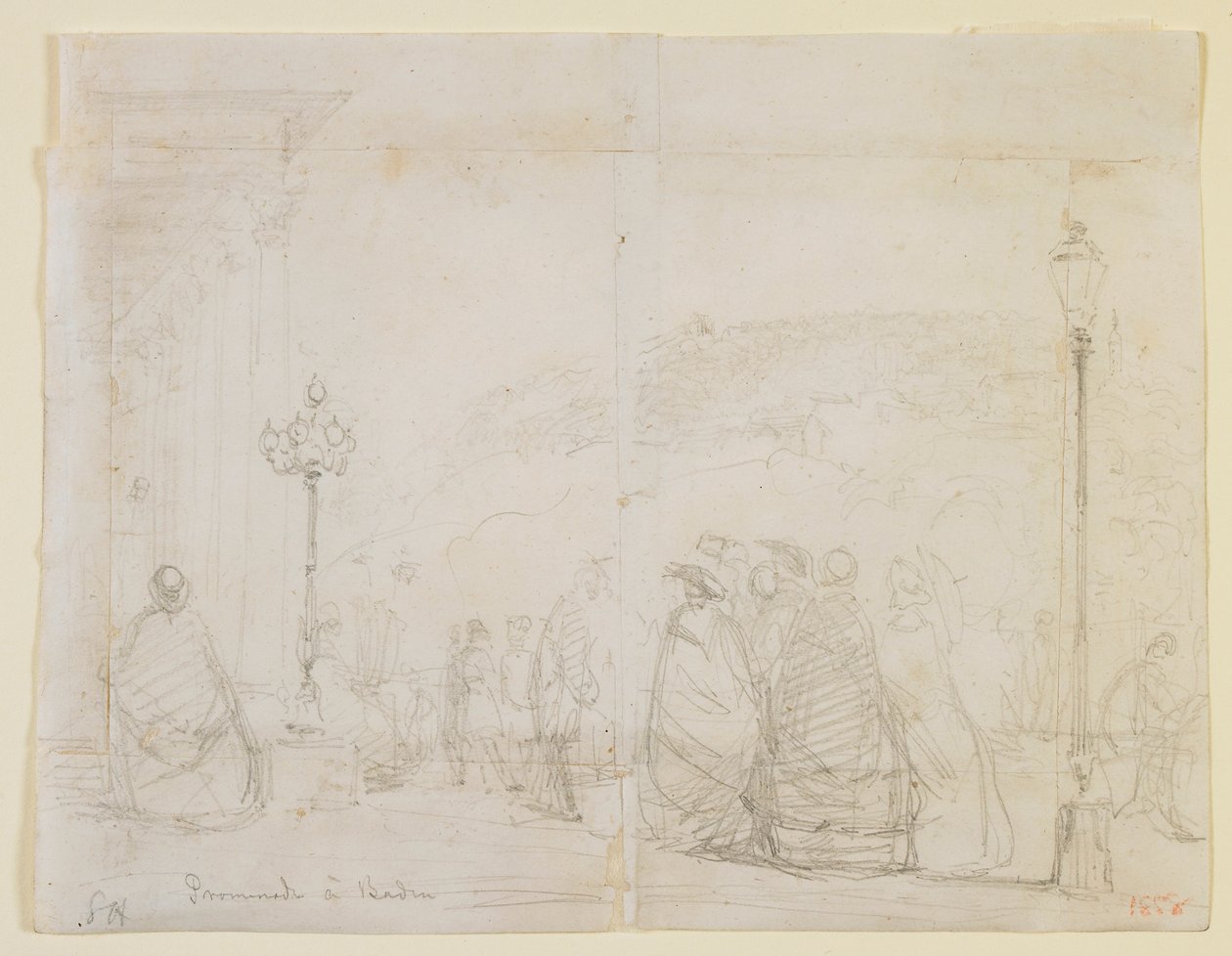 Spaziergang in Baden von James Abbott McNeill Whistler