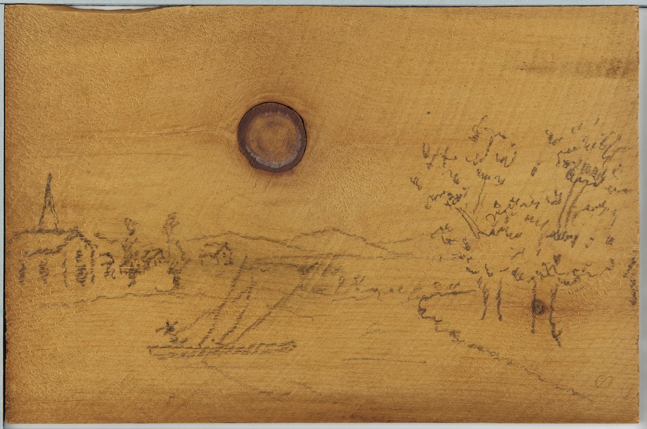 Flusslandschaft von James Abbott McNeill Whistler
