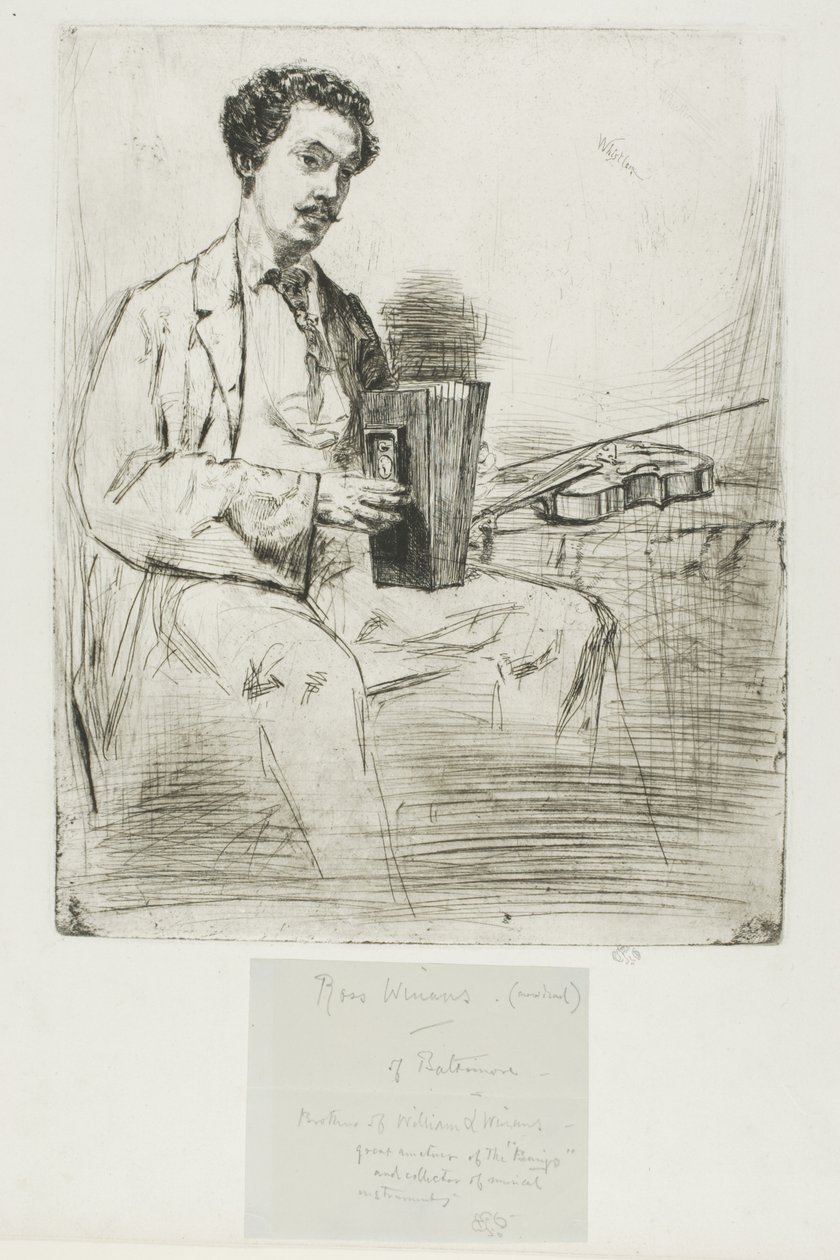 Ross Winans von James Abbott McNeill Whistler
