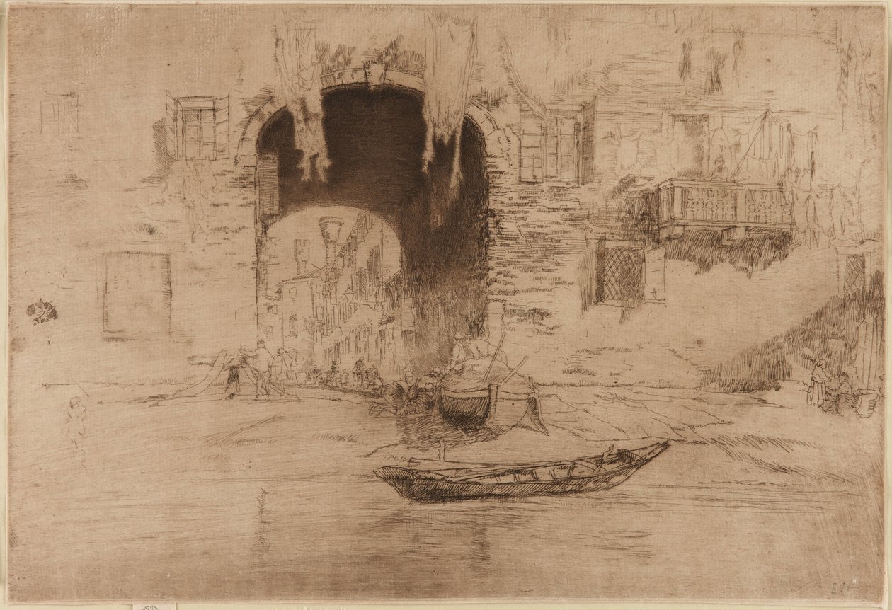 San Biagio von James Abbott McNeill Whistler