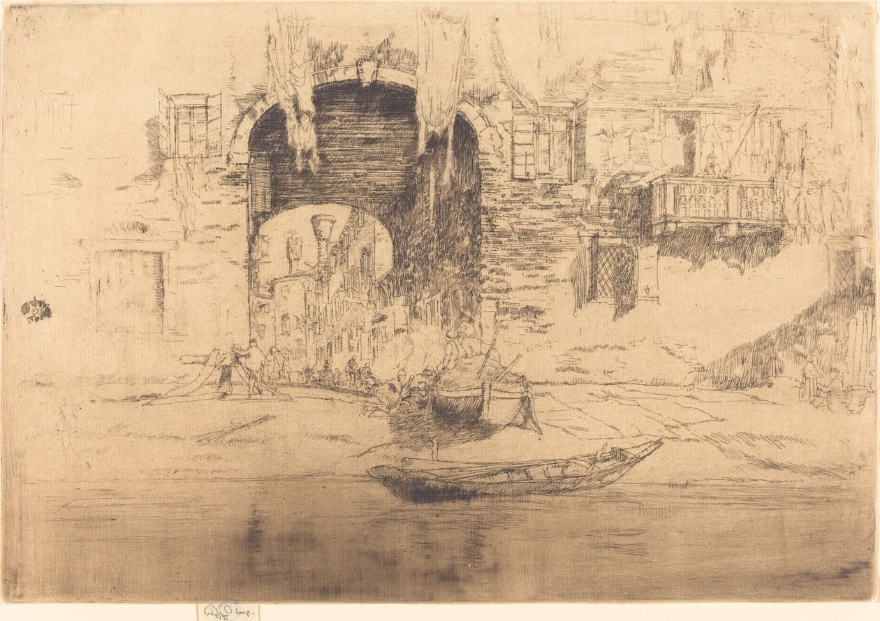 San Biagio von James Abbott McNeill Whistler